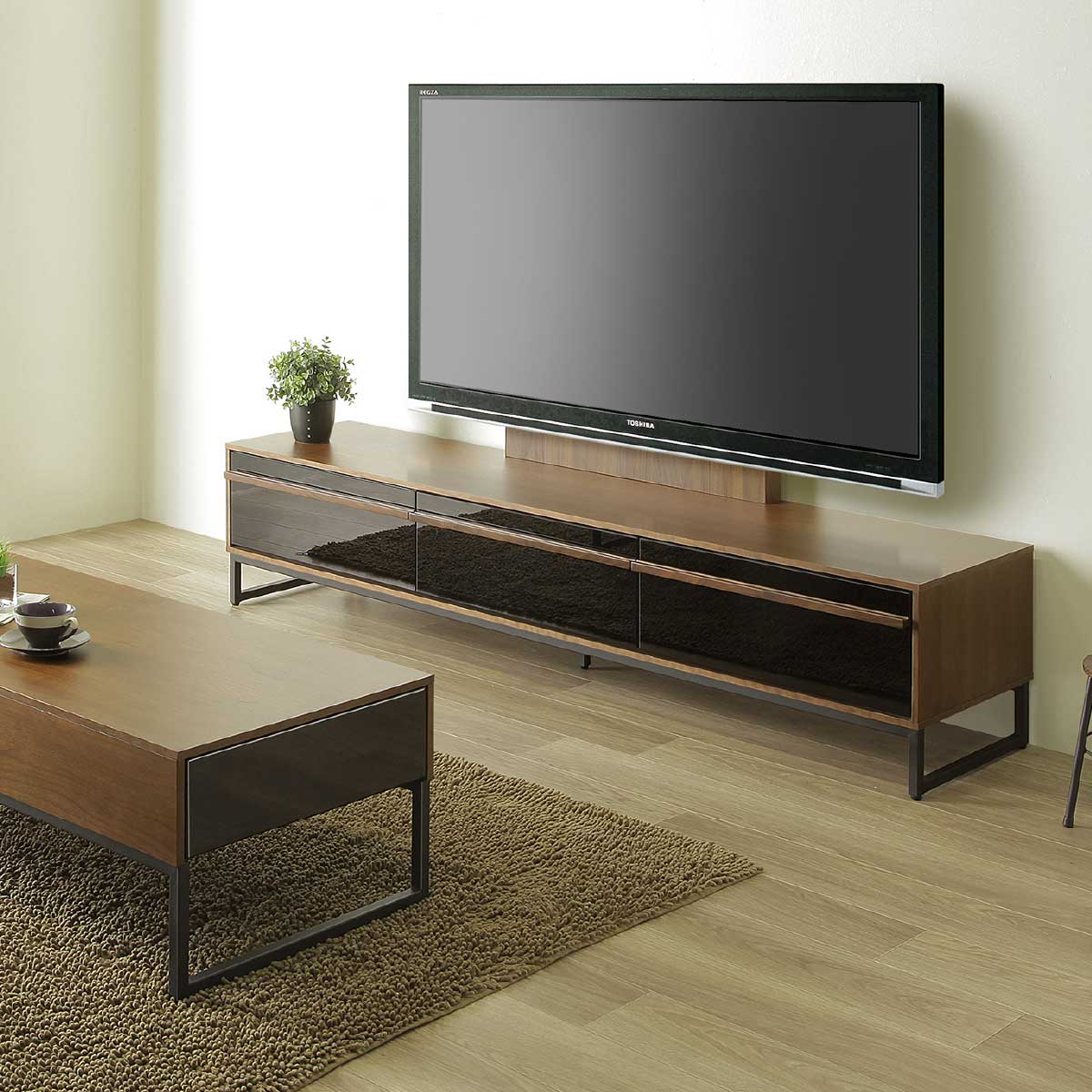 SALE／84%OFF】 テレビ台 ローボード テレビボード 150 cm 幅 完成品