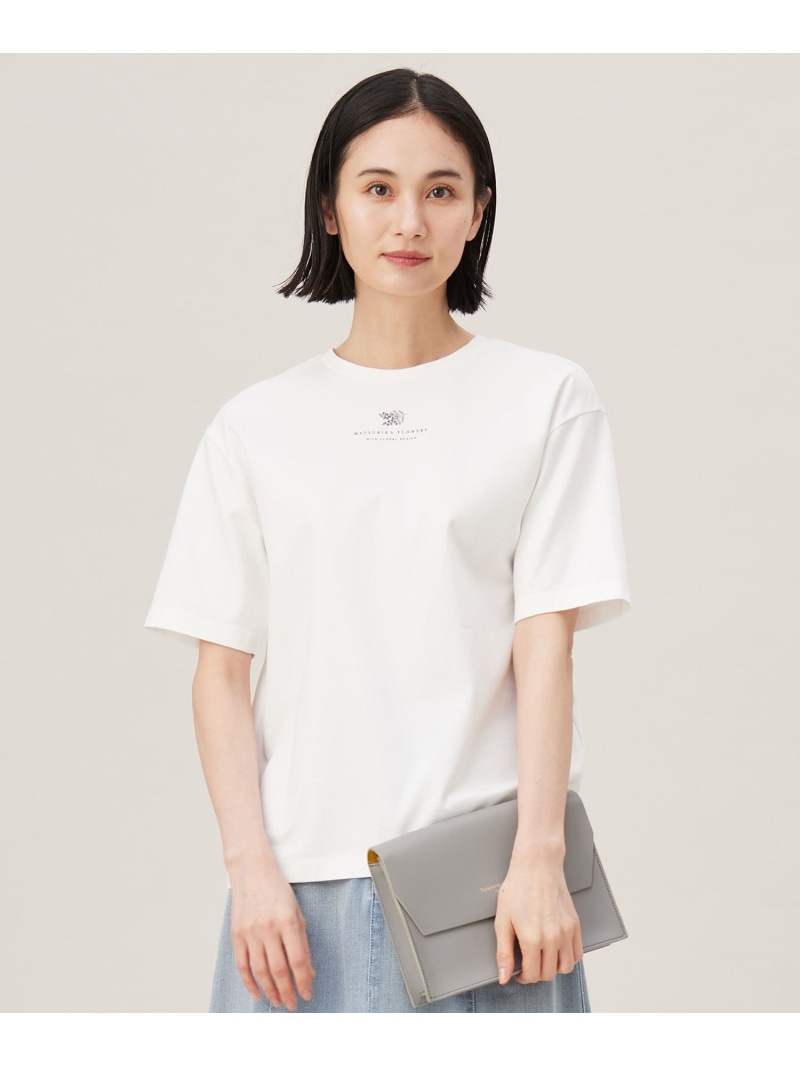 【SALE／30%OFF】【洗える】レタード Tシャツ 自由区 ジユウク トップス カットソー・Tシャツ ホワイト【RBA_E】【送料無料】[ Fashion]