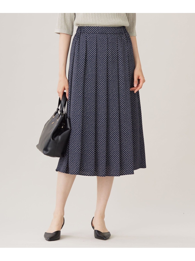 【SALE／30%OFF】【セットアップ対応・洗える】サテンアムンゼン スカート 自由区 ジユウク スカート ロング・マキシスカート ネイビー ベージュ【RBA_E】【送料無料】[ Fashion]