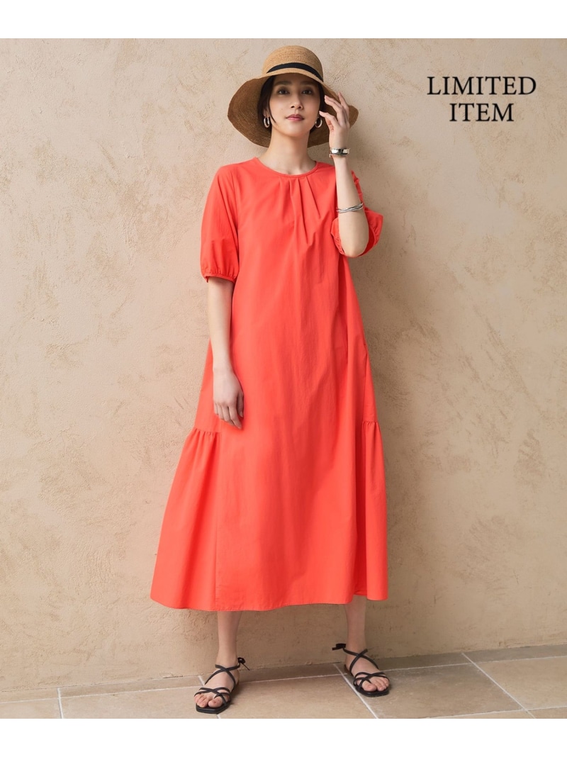 【SALE／30%OFF】【WEB限定】ファンクショナル ドレス 自由区 S ジユウク ワンピース・ドレス ドレス カーキグリーン ネイビー オレンジ【RBA_E】【送料無料】[ Fashion]