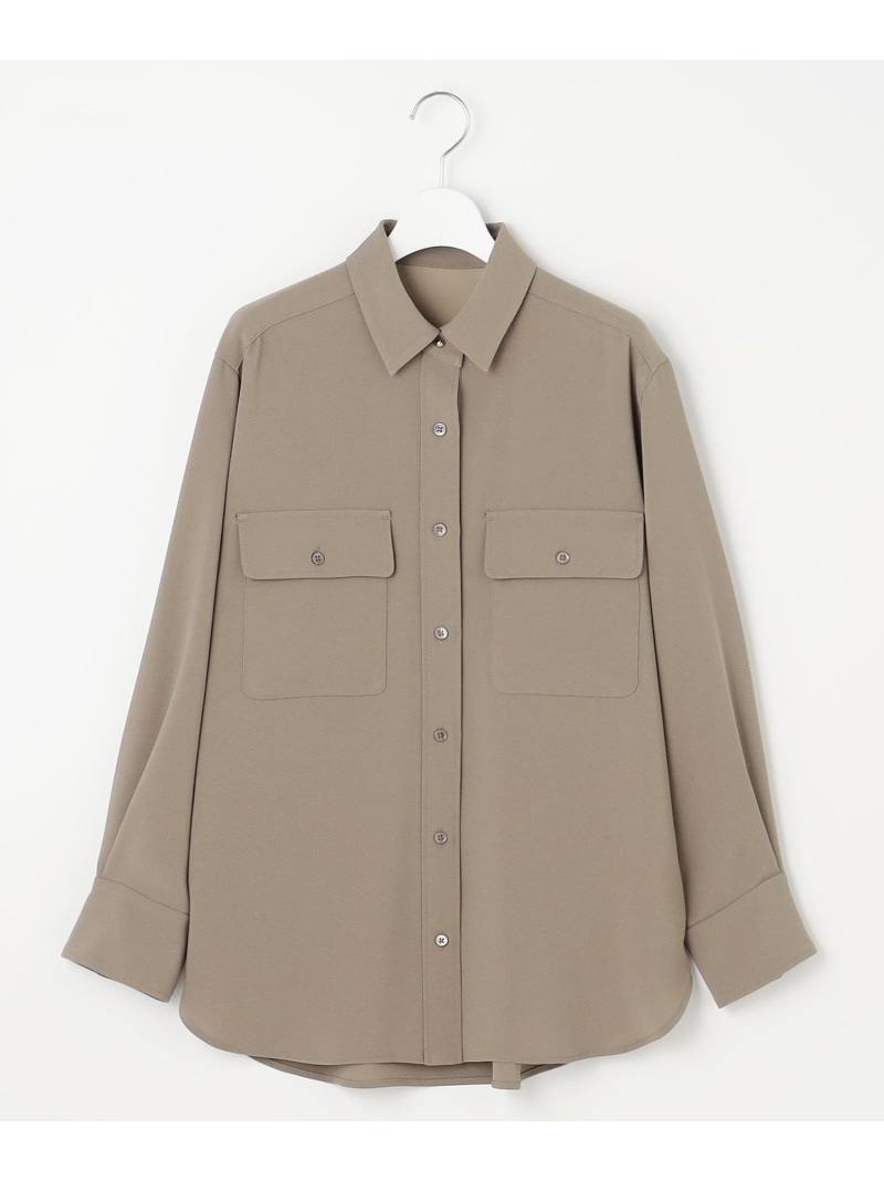 【SALE／30%OFF】【洗える】ハイツイストシャツ ブラウス 自由区 ジユウク トップス シャツ・ブラウス ブラウン ホワイト グレー【RBA_E】【送料無料】[ Fashion]｜自由区 11,704円
