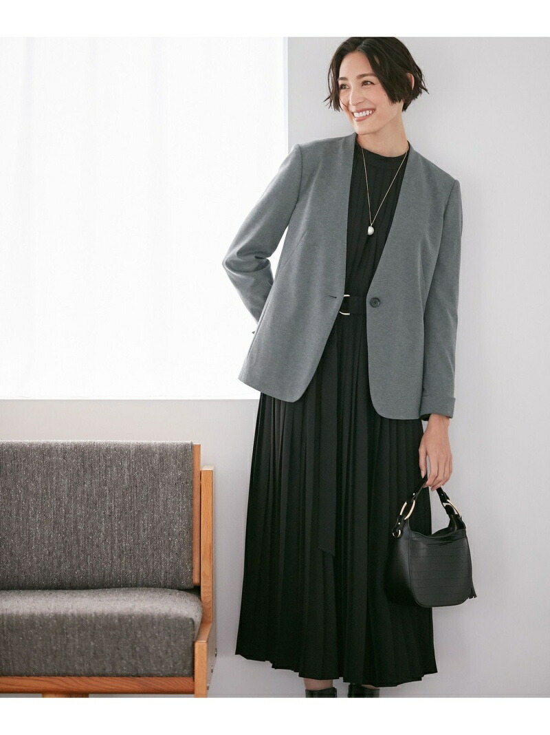 最安 シャツワンピース ワンピース ジユウク 自由区 Sサイズ有 プリーツジョーゼットワンピース ブラック Fashion ベージュ 送料無料 Rakuten ワンピース Williamsav Com