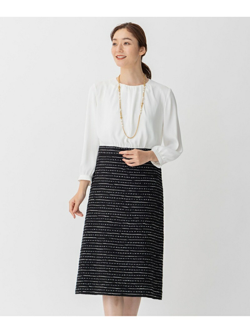 楽天市場】【SALE／40%OFF】コットンカシミヤ ニットワンピース