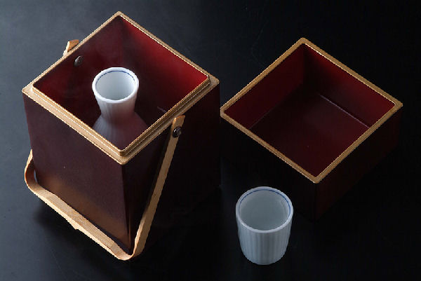 ポットのお湯で簡単にお燗のできる酒燗具【燗たのし】