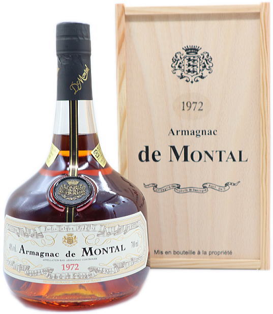 1972年 ヴィンテージ・アルマニャック ラフォンタン 200ml 木箱入り ラフォンタン・ヴィンテージ・アルマニャック 1972<BR>昭和47年