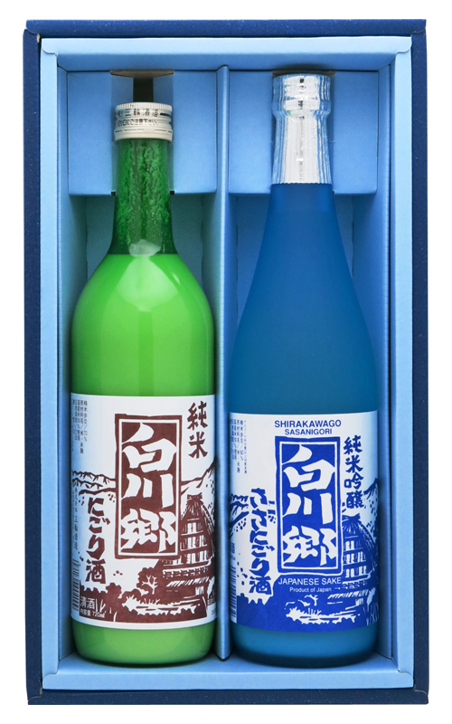 楽天市場】白川郷 純米にごり酒 1.8L【岐阜県 三輪酒造 蔵元直送】【中