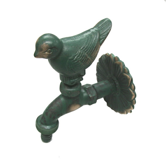 白鳥デザイン 蛇口 金属製 Amazon | ガーデン蛇口アンティークブロンズスタイル動物性脂肪