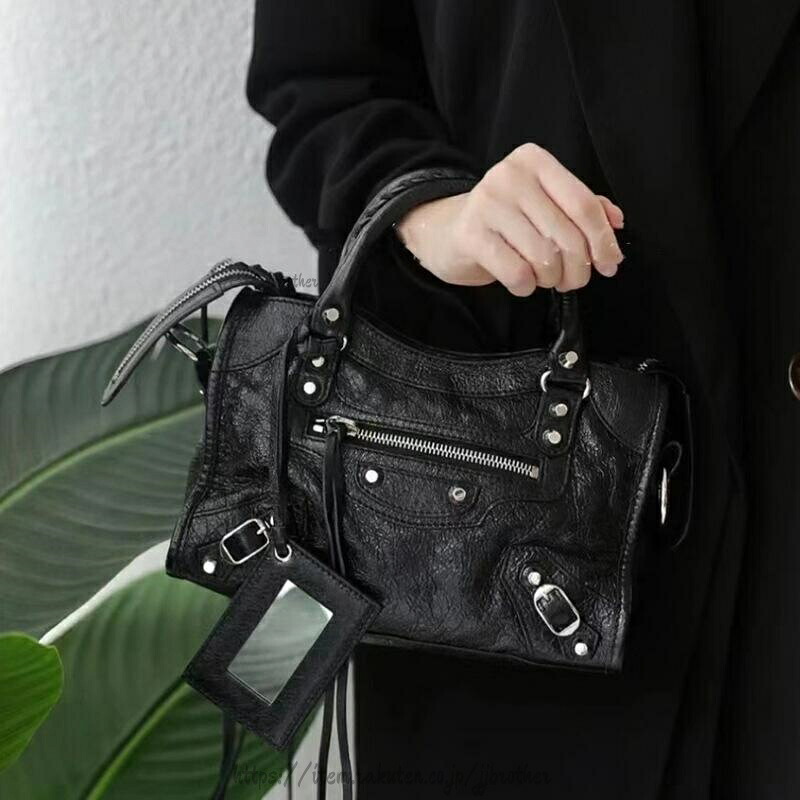 トートバッグ レディース ショルダーバッグ 御嬢さん系 エディターズバッグ 2way 今めかしい チャック付き添い人 鏡付き添い人 通い 大きめ