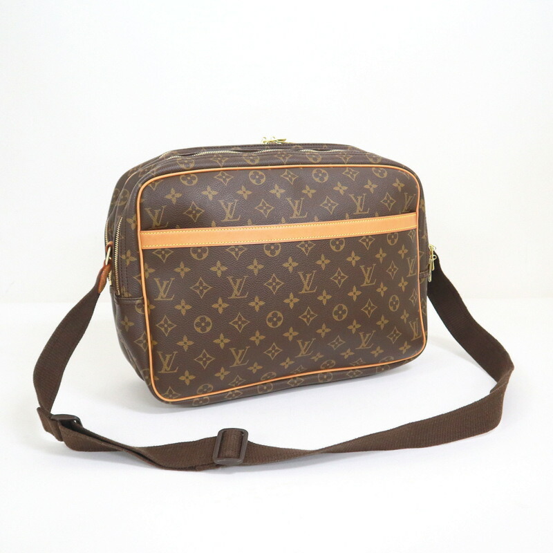 【中古】LOUIS VUITTON ルイヴィトン 探訪者 ショルダーバッグ モノグラム 赤銅色 M45252 SP0041