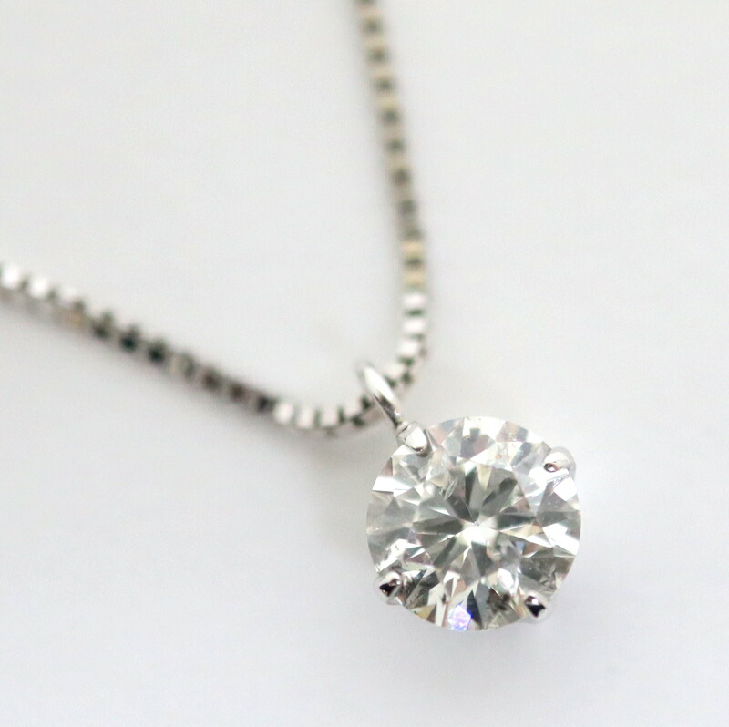 【中古】Jewelry Pt850・Pt900 ダイヤネックレス D:0.324ct|JJcollection