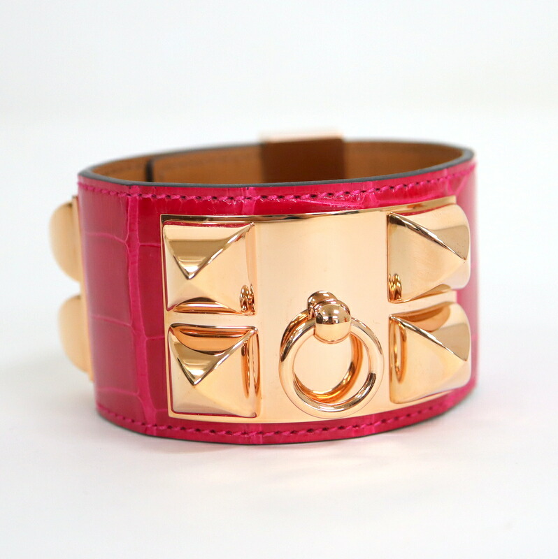 楽天市場】エルメス HERMES コリエドシアン バングル ＃T2 ゴールド