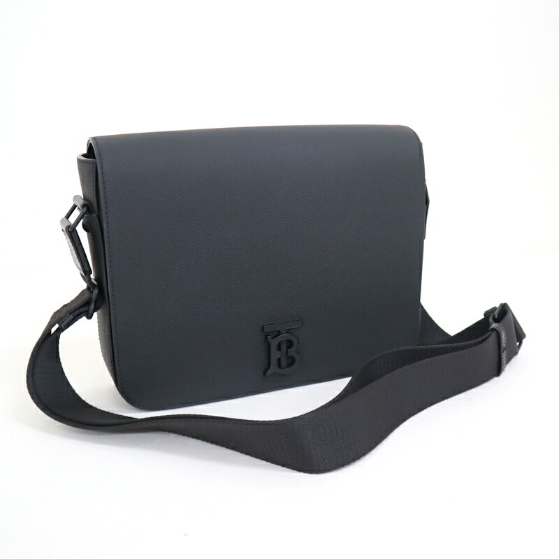 【中古】BURBERRY バーバリー スモールアルフレッド 飛脚屋肩先 黒いこと なめし革