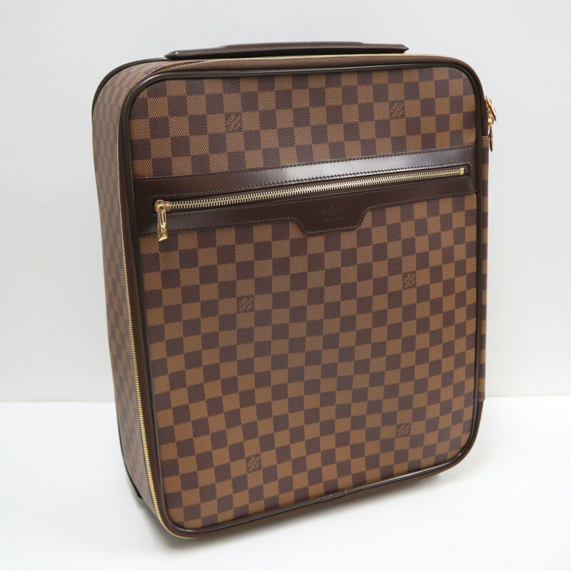 【中古】LOUIS VUITTON ルイヴィトン ベガス45 旅行バッグ ダミエ エベヌ N23293 SP2143