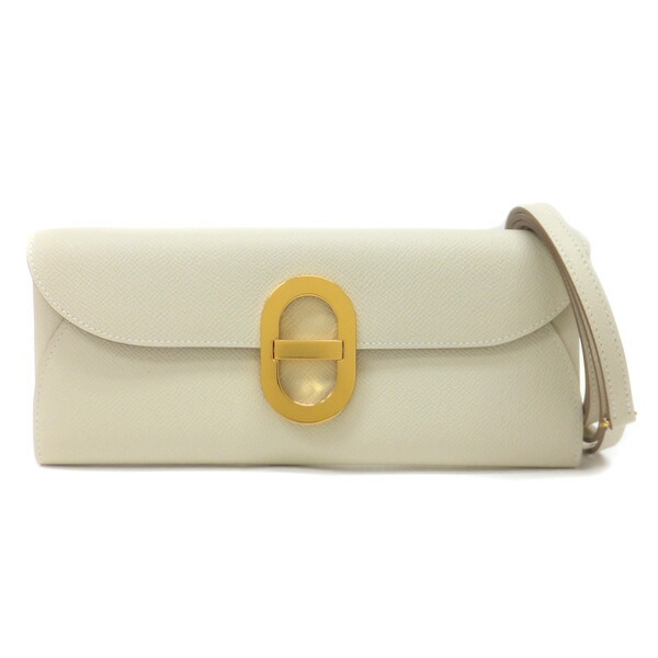 【中古】HERMES エルメス シェーヌダンクルウォレットトゥーゴー トゴ×ゴールド金具 ヴォーエプソン W刻 2024年