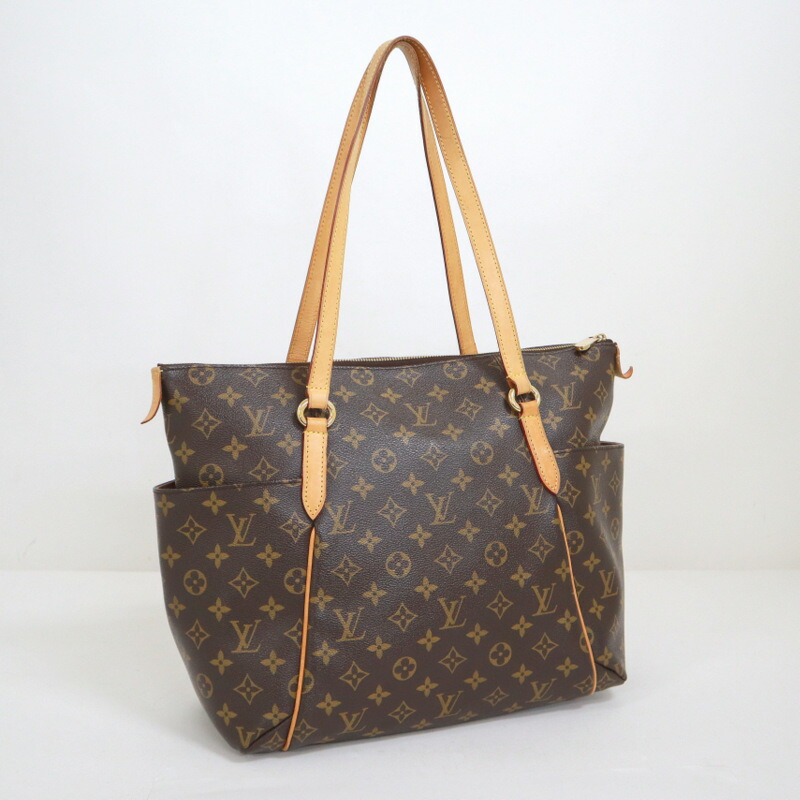 【中古】LOUIS VUITTON ルイヴィトン トータリーMM ショルダーバッグ モノグラム 赤銅色 M56689 TJ4103