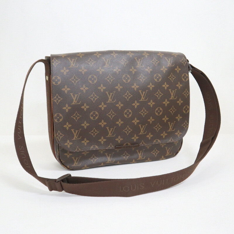 【中古】LOUIS VUITTON ルイヴィトン 伝達人MM・ボブール ショルダーバッグ モノグラム M97038 DU5101