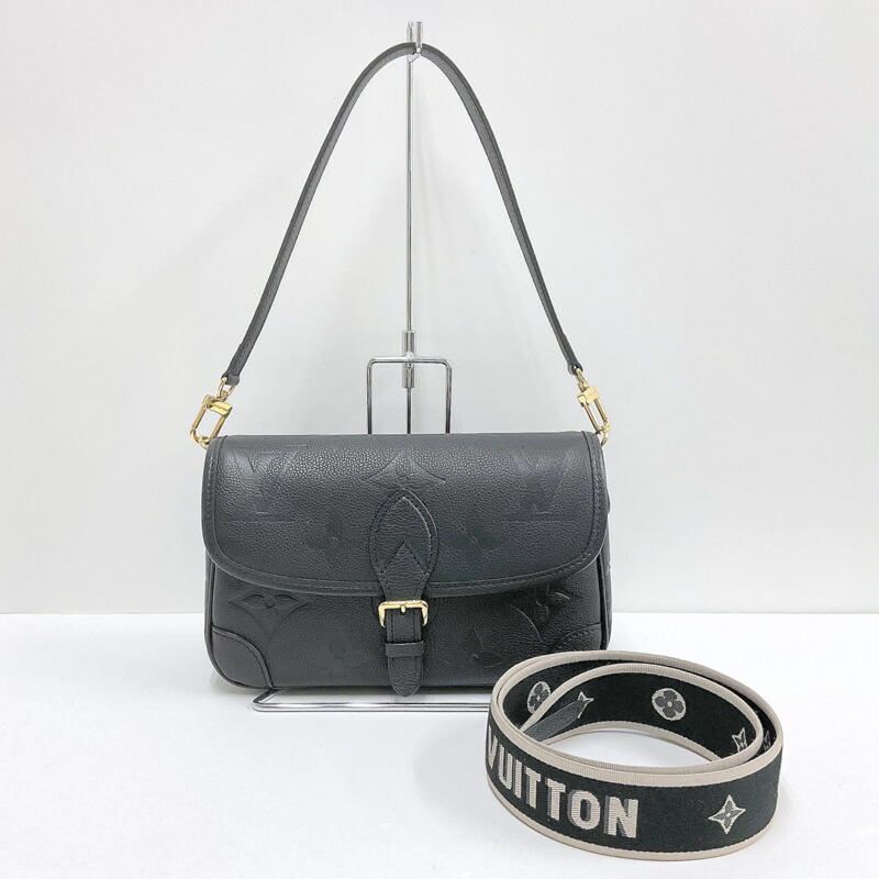 【中古】LOUIS VUITTON ルイヴィトン ディアヌ 2WAYショルダーバッグ モノグラムアンプラント M46386 RFID