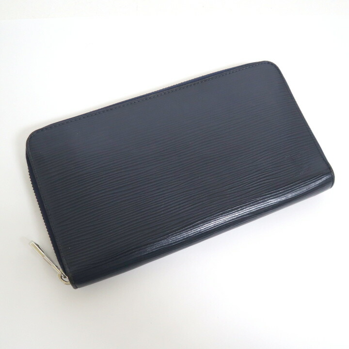 【中古】LOUISVUITTON ルイヴィトン ジッピーオーガナイザー 長財布 エピ ブルーマリーヌ M42705 CA1172