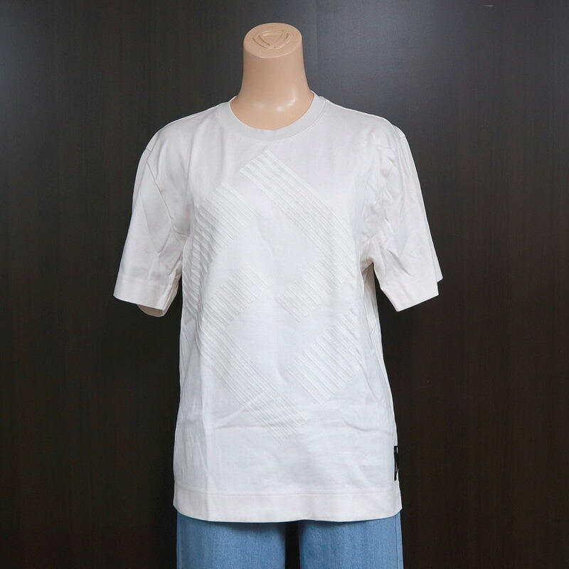 【中古】FENDI フェンディ ズッカTシャツ #XS コットン100％ FY0936 APM3｜JJcollection