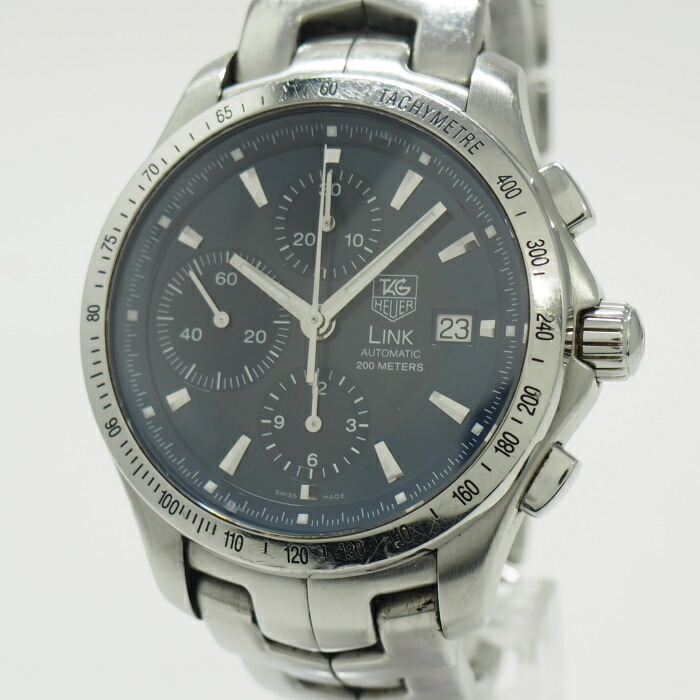 タグホイヤー リンク CJF2114-0 クロノグラフ デイト自動巻き メンズ TAG Heuer】タグホイヤー『リンク クロノグラフ』CJF2114.BA0594