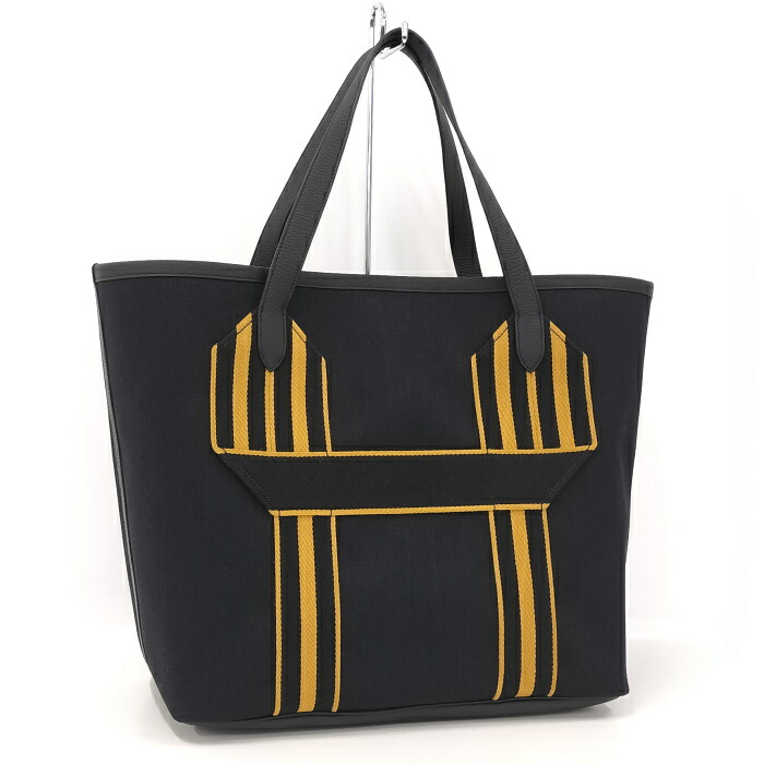 楽天市場】【中古】HERMES ピュールサングル トートバッグ ブラック