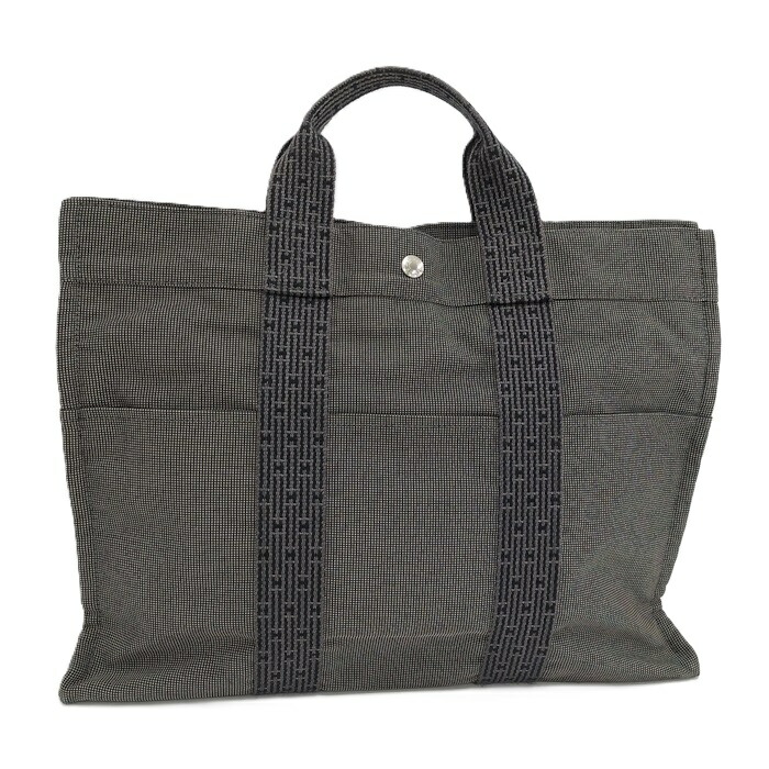 HERMES【エルメス】エールライン PM トートバッグ グレー エルメスエールライン PM グレー ユニセックス キャンバス