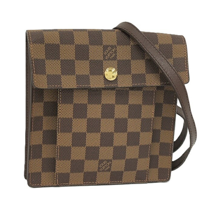 良品 ルイヴィトン ダミエ レザー ピムリコ ショルダー バッグ ポシェット 楽天市場】【バッグ】LOUIS VUITTON ルイ ヴィトン ダミエ ピムリコ