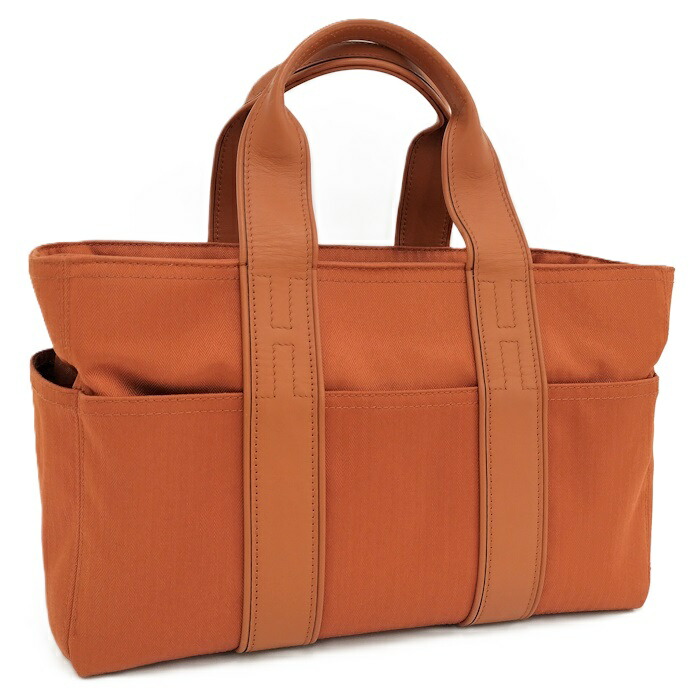 エルメス　アカプルコ　PM オレンジ　トートバッグ 楽天市場】HERMES トートバッグ アカプルコPM トワルシェブロン