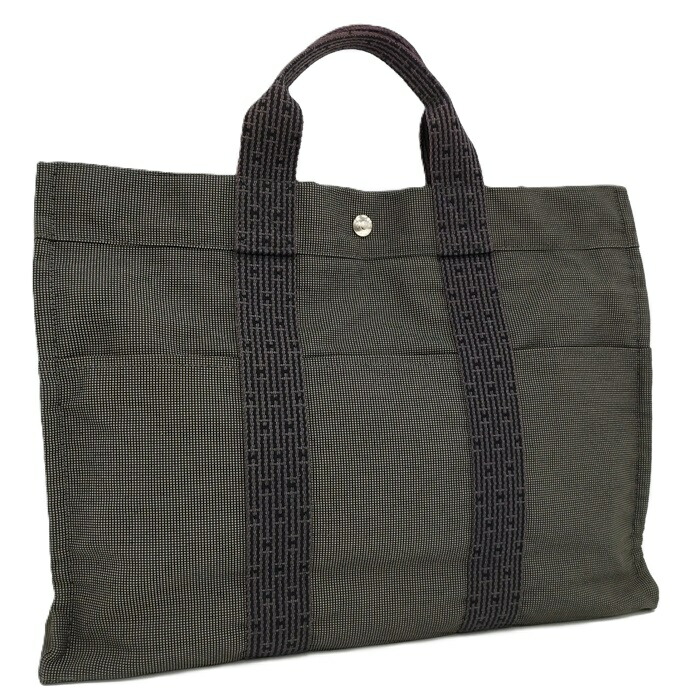楽天市場】【中古】HERMES トートバッグ エールライントートGM