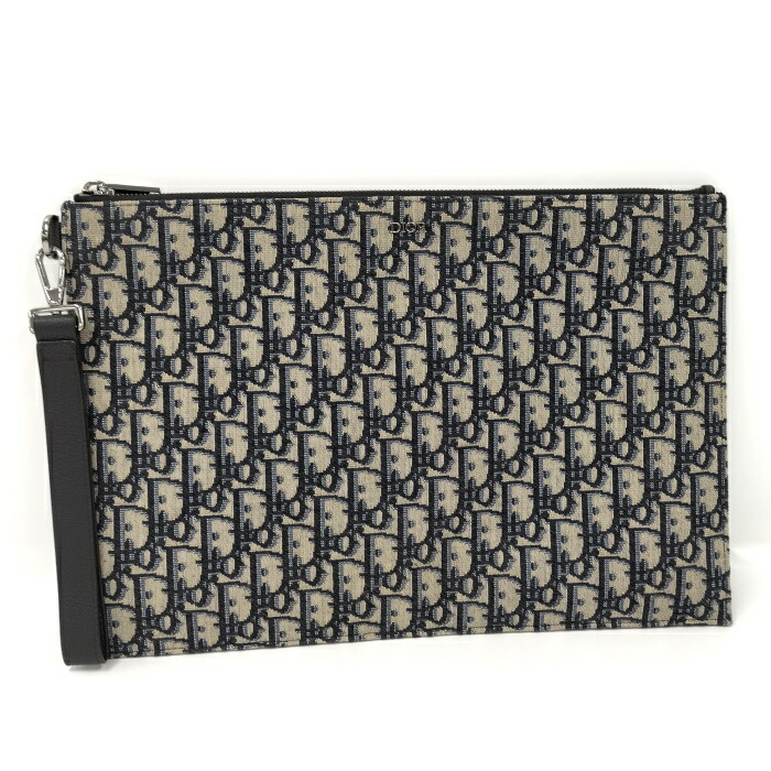 Dior クラッチバッグ ベージュ 黒 新品・未使用品）ディオール DIOR A5 ポーチ カクタス ジャック