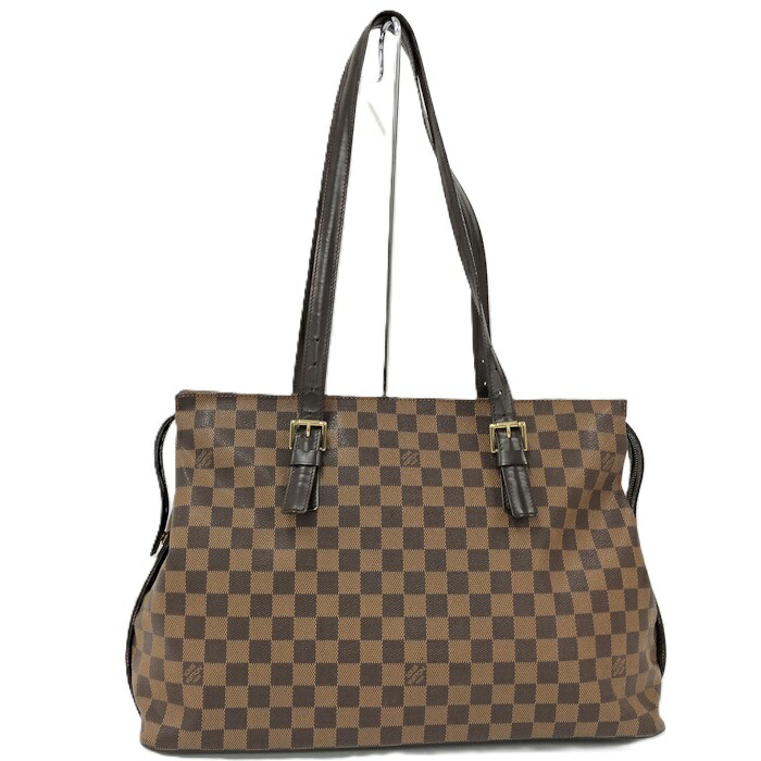 【中古】LOUIS VUITTON チェルシー ショルダーバッグ ダミエ エベヌ N51119｜JJcollection