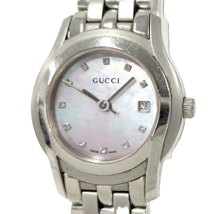 GUCCI　グッチ　3001L　ガラス新品　レディース　ウォッチ 楽天市場】【中古】グッチ レディース腕時計 レディースクォーツ