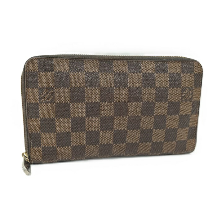 【最高級美品】ルイヴィトン ダミエ エベヌ ジッピー オーガナイザー 楽天市場】LOUIS VUITTON ジッピーオーガナイザー エベヌ ダミエ