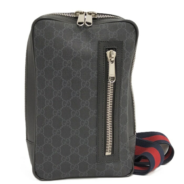 楽天市場】GUCCIグッチGGプラスショルダーバッグPVCレザー
