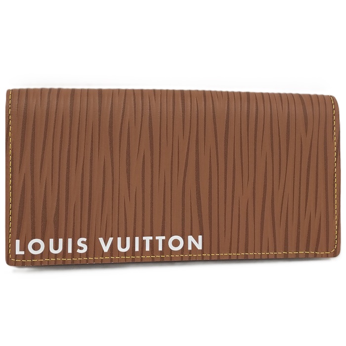 【中古】LOUIS VUITTON ポルトフォイユ ブラザ エピXL 二つ折り長財布 カーフレザー ブラウン M82631