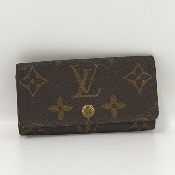 未使用ルイ ヴィトン モノグラム ミュルティクレ4連キーケース M62631 LOUIS VUITTON ルイヴィトン M62631 モノグラム ミュルティクレ4 4連