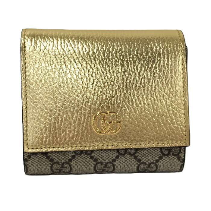 GUCCIマーモント財布 グッチ GUCCI 長財布(ラウンドファスナー) GG