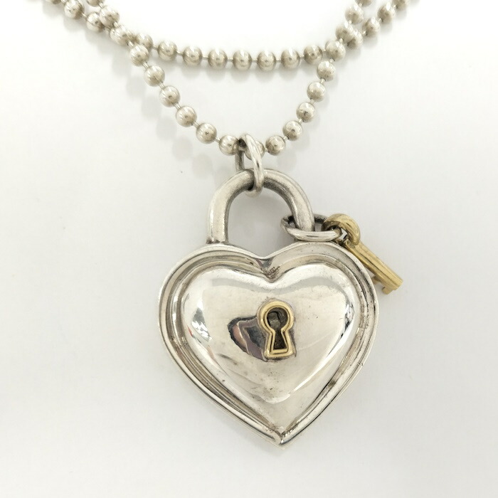 TIFFANY&Co. ティファニー　ネックレス　ハートタグ　鍵　#A-153 TIFFANY&Co. ティファニー ネックレス ハートタグ 鍵 #A-153