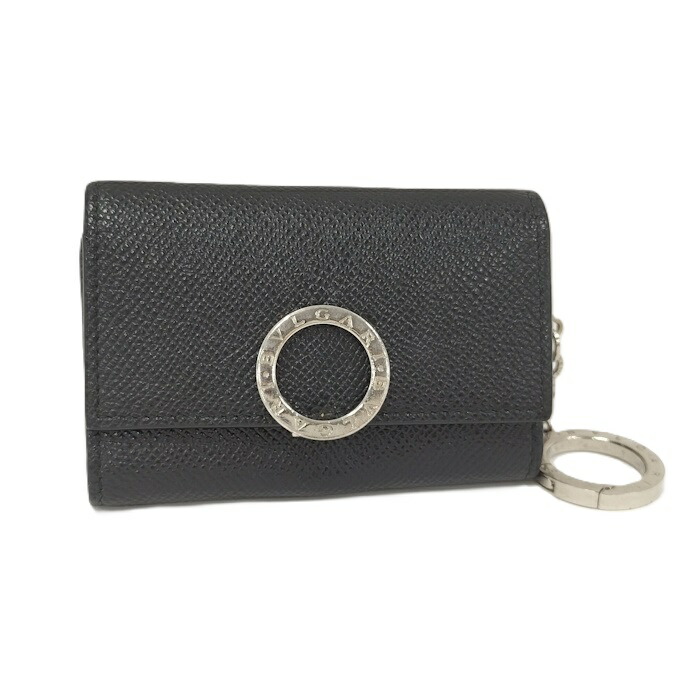 楽天市場】ブルガリ 6連キーケース クラシコ グレインカーフレザー 黒