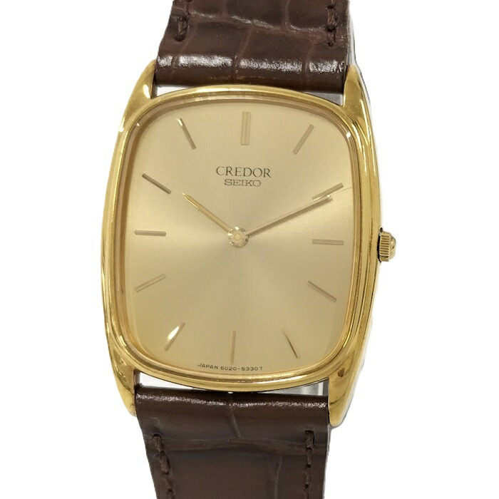 【極美品/OH済】SEIKO CREDOR／クレドール 9571-6000 クレドール セイコー CREDOR SEIKO 腕時計 ステンレススチール