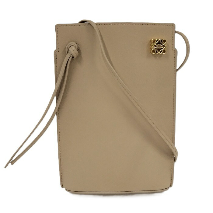 ロエベ LOEWE ダイスポケット　タン LOEWE ロエベ ダイスポケット クラッシックカーフスキン タン