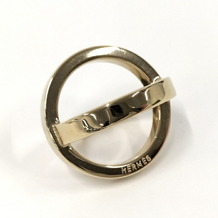 楽天市場】HERMES エルメス コスモス スカーフリング スカーフ留め