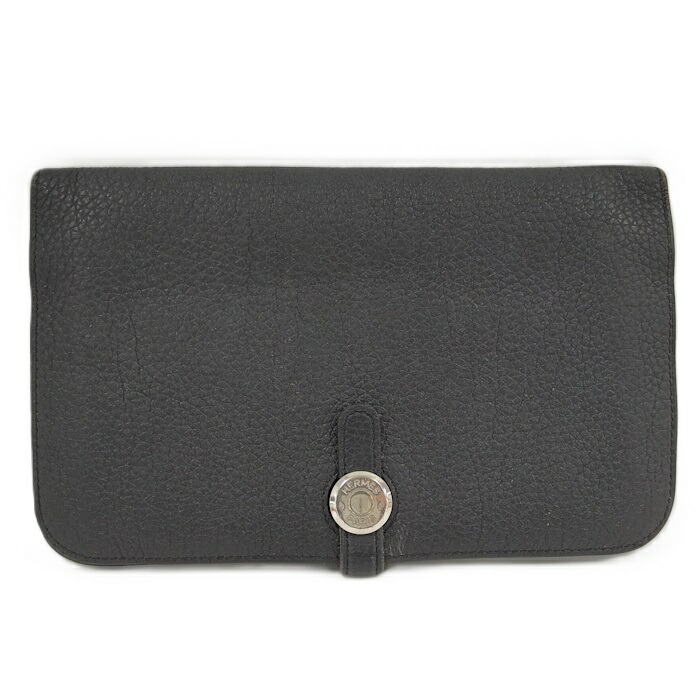 楽天市場】【中古】エルメス ドゴンGM 財布 ユニセックス レザー