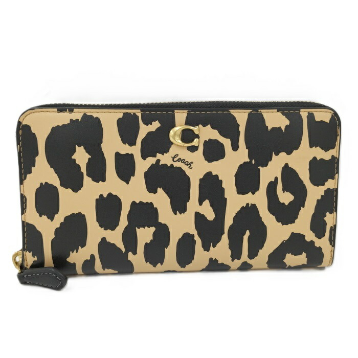 ⭐︎新品未使用⭐︎ COACH コーチ 長財布 ヒョウ柄 レパード レディース COACH】コーチ 長財布 レオパード ヒョウ柄 アニマル レザー