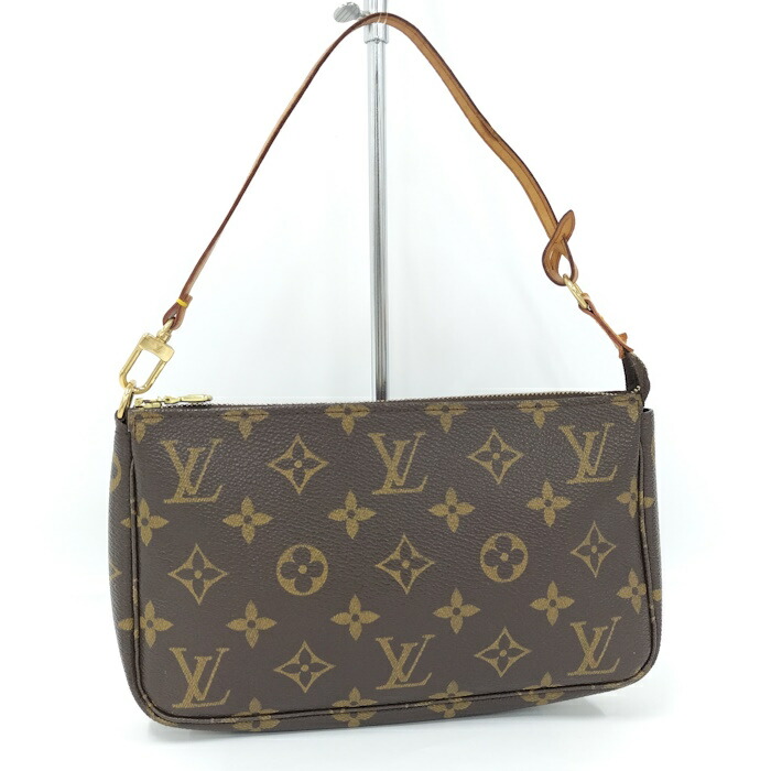 ルイヴィトン アクセソワール モノグラム M51980 ハンドポーチ 楽天市場】【中古】LOUIS VUITTON ポシェットアクセソワール
