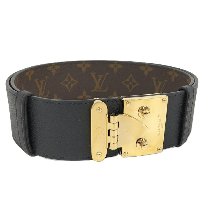 【中古】LOUIS VUITTON ベルト S ロック 50MM モノグラム ブラウン M4103Z｜JJcollection 56,144円