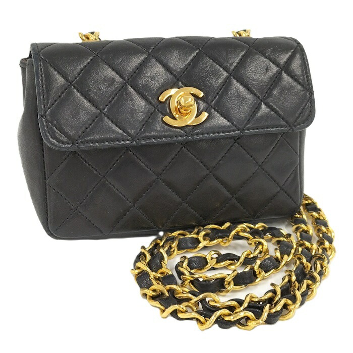 楽天市場】【中古】CHANEL シャネル ミニマトラッセ チェーン