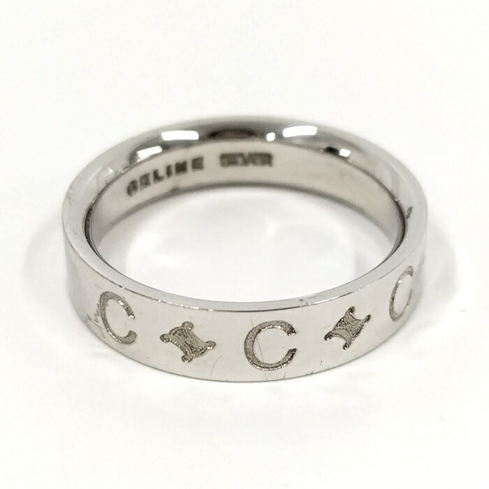 楽天市場】セリーヌ マカダム リング・指輪 プラチナPT900 レディース