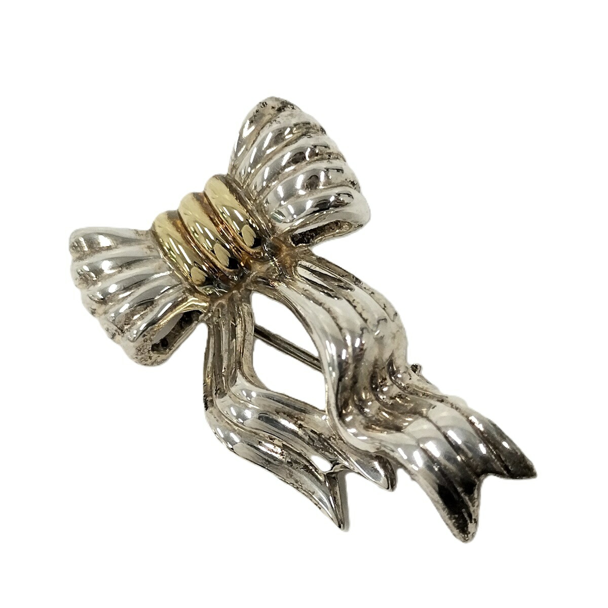 楽天市場】古いティファニー リーフモチーフ ブローチ 925 コンビ