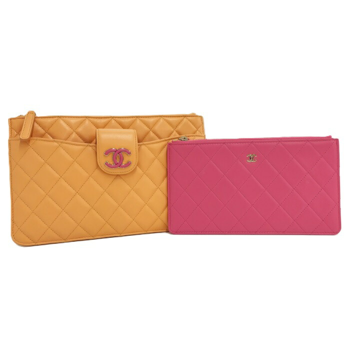 楽天市場】【未使用】 シャネル CHANEL マトラッセ ポーチ ベージュ